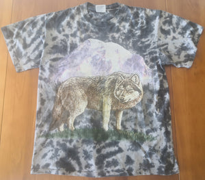 80s Wolf Tye Dye