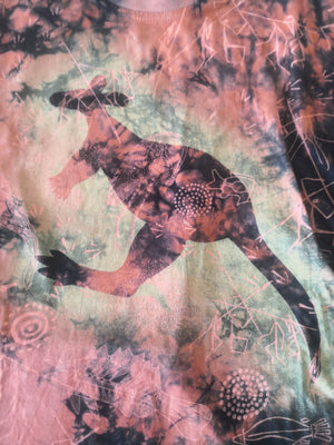 Tie Dye Kangaroo T-Shirt