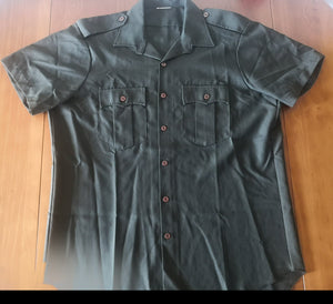 NOS 1980s NZ Army S/S Shirt